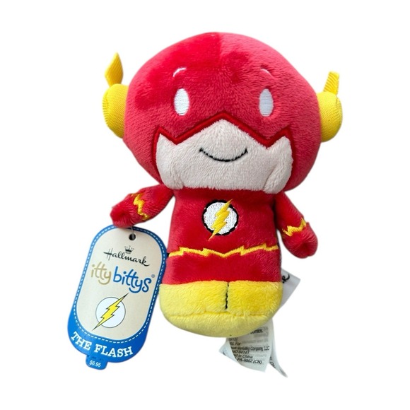 Lot of 4 Hallmark Superheroes Itty Bittys 4.5" Plush NWT - Picture 8 of 13